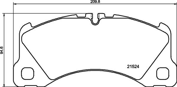 Brembo P 65 046 - Set placute frana,frana disc aaoparts.ro