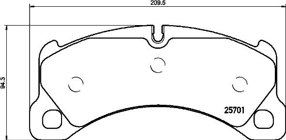 Brembo P 65 033 - Set placute frana,frana disc aaoparts.ro