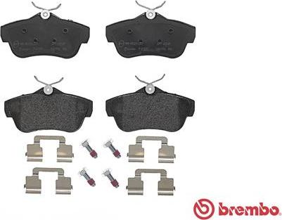 Brembo P 61 095 - Set placute frana,frana disc aaoparts.ro