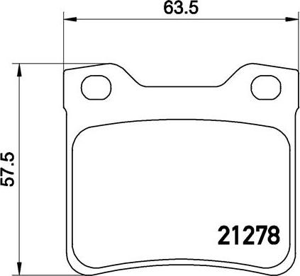 Brembo P 61 058 - Set placute frana,frana disc aaoparts.ro