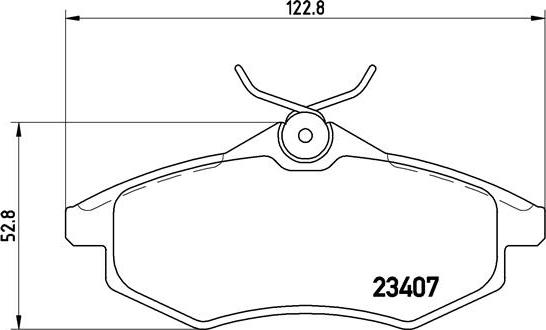 Brembo P 61 074 - Set placute frana,frana disc aaoparts.ro