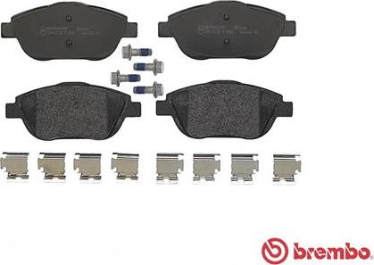 Brembo P 61 103 - Set placute frana,frana disc aaoparts.ro