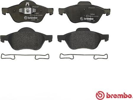 Brembo P 68 048 - Set placute frana,frana disc aaoparts.ro