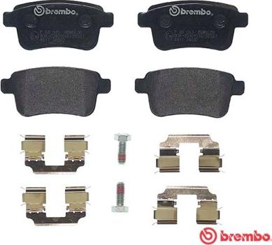 Brembo P 68 043 - Set placute frana,frana disc aaoparts.ro