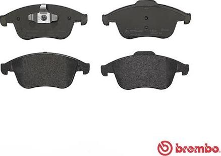 Brembo P 68 047 - Set placute frana,frana disc aaoparts.ro