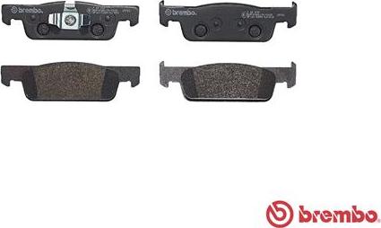 Brembo P 68 059 - Set placute frana,frana disc aaoparts.ro