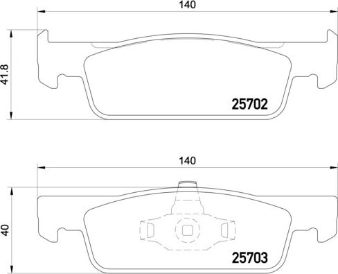 Brembo P 68 059 - Set placute frana,frana disc aaoparts.ro