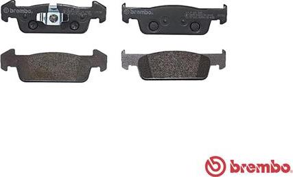 Brembo P 68 060 - Set placute frana,frana disc aaoparts.ro