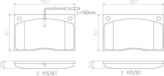 Brembo P68012N - Set placute frana,frana disc aaoparts.ro