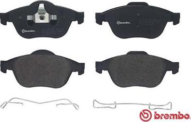 Brembo P 68 030 - Set placute frana,frana disc aaoparts.ro