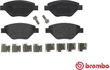 Brembo P 68 031 - Set placute frana,frana disc aaoparts.ro