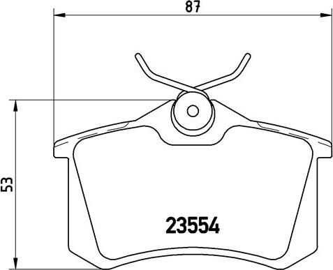 Brembo P 68 024 - Set placute frana,frana disc aaoparts.ro