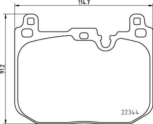 Brembo P 06 097 - Set placute frana,frana disc aaoparts.ro