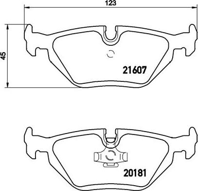 Brembo P 06 013 - Set placute frana,frana disc aaoparts.ro