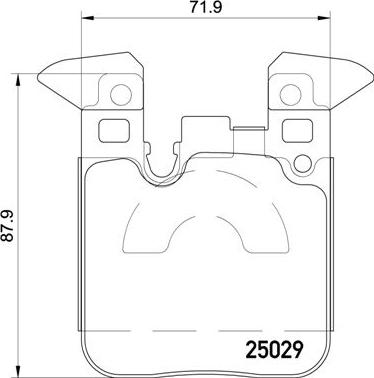 Brembo P 06 087 - Set placute frana,frana disc aaoparts.ro