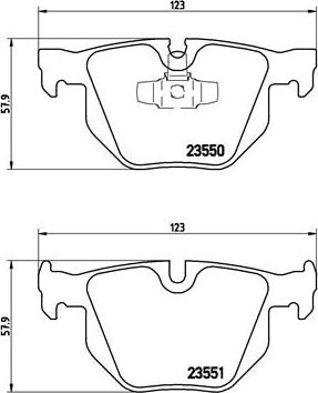 Brembo P 06 039 - Set placute frana,frana disc aaoparts.ro