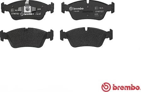 Brembo P 06 035 - Set placute frana,frana disc aaoparts.ro