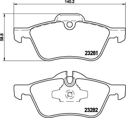 Brembo P 06 030 - Set placute frana,frana disc aaoparts.ro