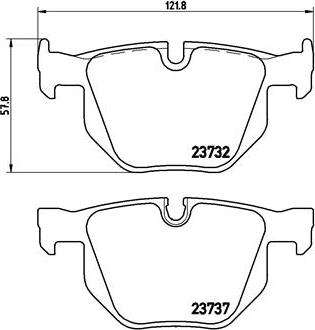 Brembo P 06 033 - Set placute frana,frana disc aaoparts.ro