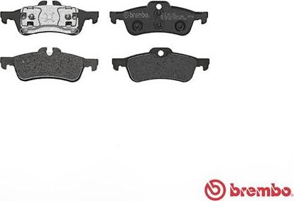 Brembo P 06 032 - Set placute frana,frana disc aaoparts.ro