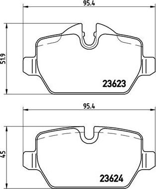 Brembo P 06 037 - Set placute frana,frana disc aaoparts.ro