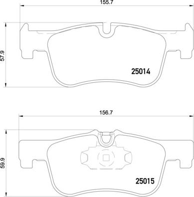 Brembo P 06 078 - Set placute frana,frana disc aaoparts.ro