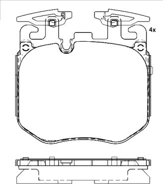 Brembo P 06 106 - Set placute frana,frana disc aaoparts.ro