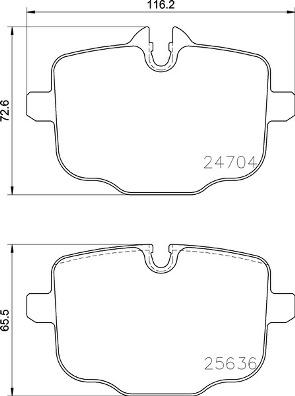 Brembo P 06 101 - Set placute frana,frana disc aaoparts.ro