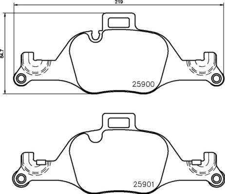 Brembo P 06 107 - Set placute frana,frana disc aaoparts.ro