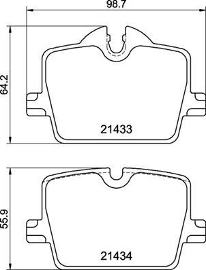 Brembo P 06 114 - Set placute frana,frana disc aaoparts.ro