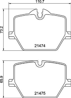 Brembo P 06 116 - Set placute frana,frana disc aaoparts.ro
