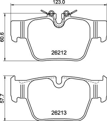 Brembo P 06 117 - Set placute frana,frana disc aaoparts.ro