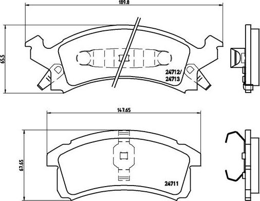 Brembo P 07 004 - Set placute frana,frana disc aaoparts.ro