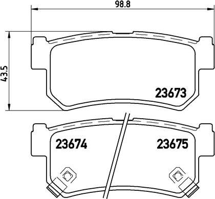 Brembo P 15 010 - Set placute frana,frana disc aaoparts.ro