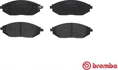 Brembo P 10 054 - Set placute frana,frana disc aaoparts.ro