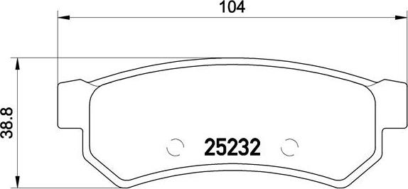 Brembo P 10 053 - Set placute frana,frana disc aaoparts.ro