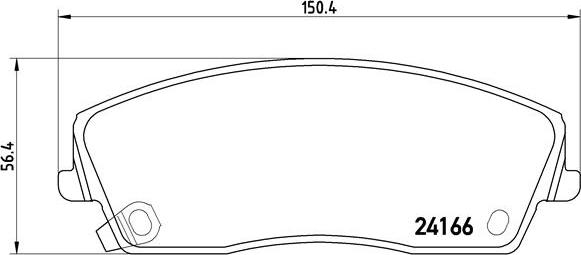 Brembo P 11 019 - Set placute frana,frana disc aaoparts.ro