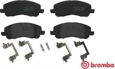 Brembo P 18 001 - Set placute frana,frana disc aaoparts.ro