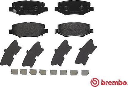 Brembo P 18 024 - Set placute frana,frana disc aaoparts.ro