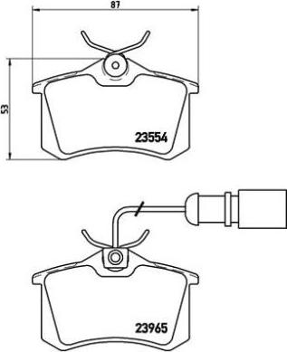 Brembo P 85 058 - Set placute frana,frana disc aaoparts.ro