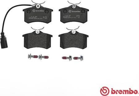 Brembo P 85 058 - Set placute frana,frana disc aaoparts.ro