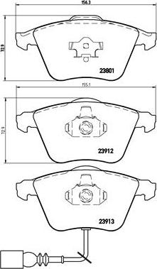 Brembo P 85 079 - Set placute frana,frana disc aaoparts.ro