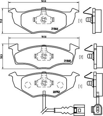 Brembo P 85 071 - Set placute frana,frana disc aaoparts.ro