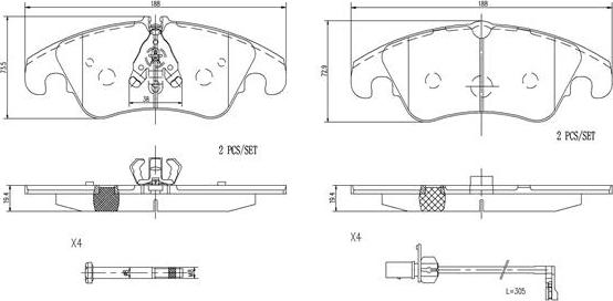 Brembo P85145N - Set placute frana,frana disc aaoparts.ro