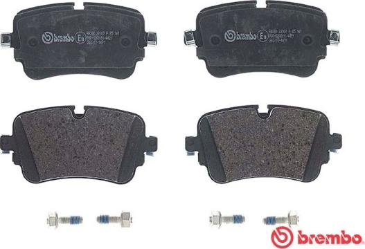 Brembo P 85 161 - Set placute frana,frana disc aaoparts.ro