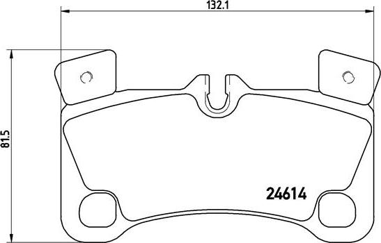 Brembo P 85 103 - Set placute frana,frana disc aaoparts.ro