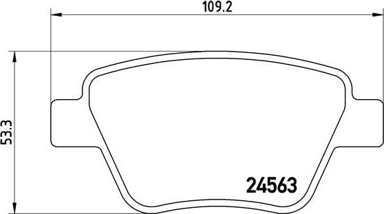 Brembo P 85 114X - Set placute frana,frana disc aaoparts.ro