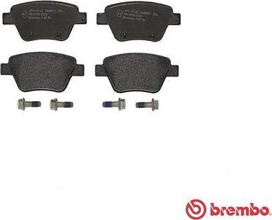 Brembo P 85 114 - Set placute frana,frana disc aaoparts.ro