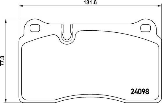 Brembo P 85 110 - Set placute frana,frana disc aaoparts.ro