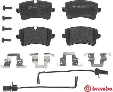 Brembo P 85 118 - Set placute frana,frana disc aaoparts.ro